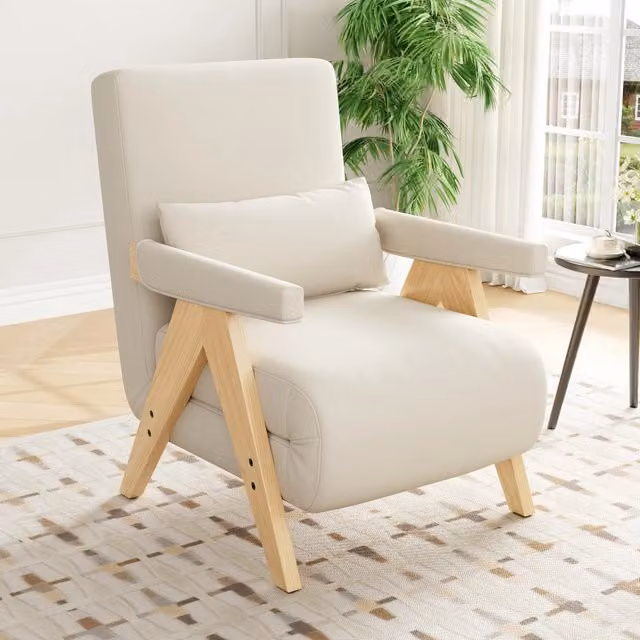Poltrona Letto Singola Pieghevole ¨C MINIMAL ¨C Tessuto Imbottito