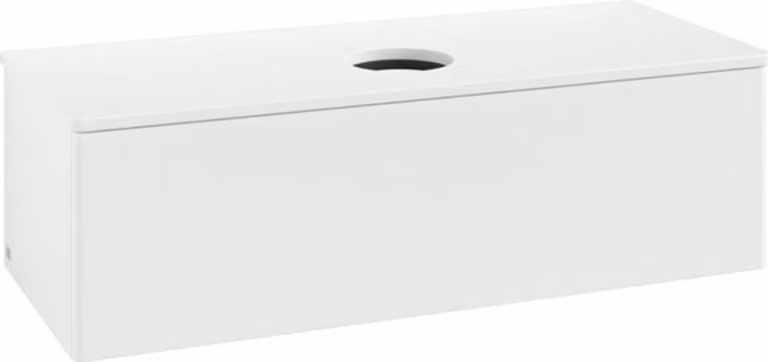 V&B Mobiletto senza struttura frontale, con illuminazione Antao 120x36x50cm, WBP colore Lac, m Lac