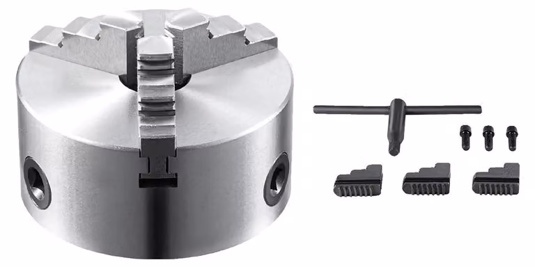 Morsetto per tornio a 3 griffe, alta precisione, serraggio versatile, K11-160 160mm