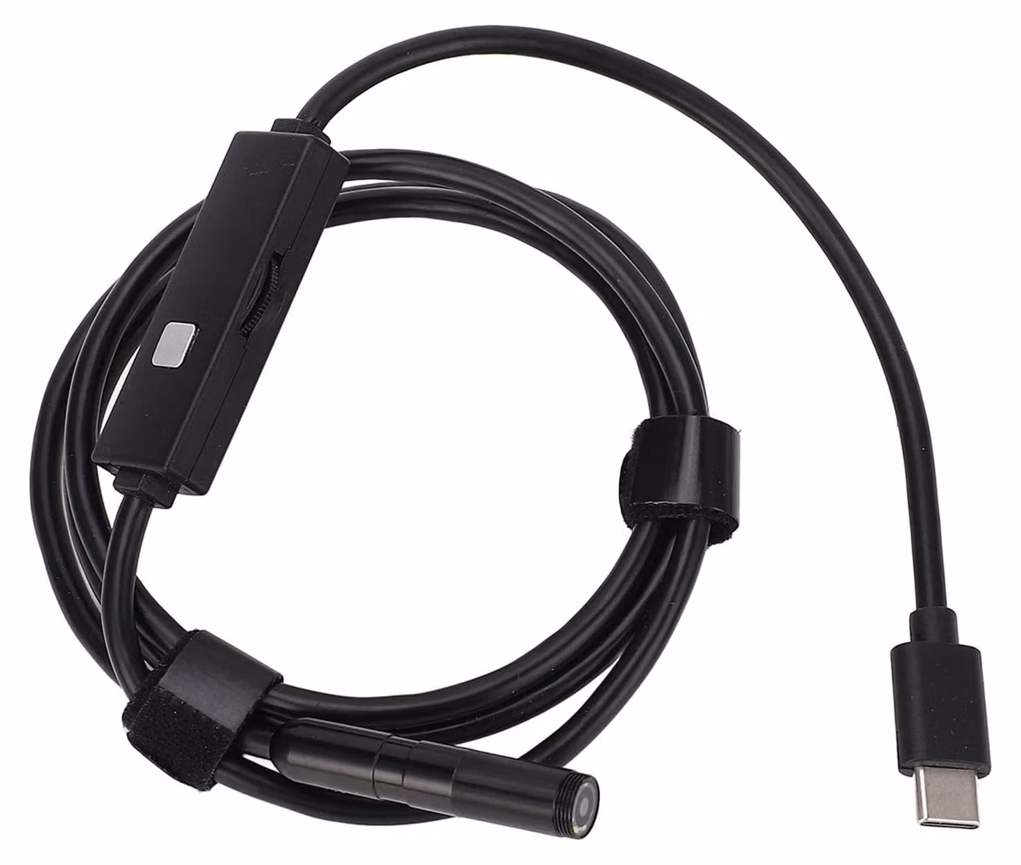 Telecamera endoscopica da 2MP, con 8 LED, grado di protezione IP67, cavo da 1 metro, compatibile con iOS