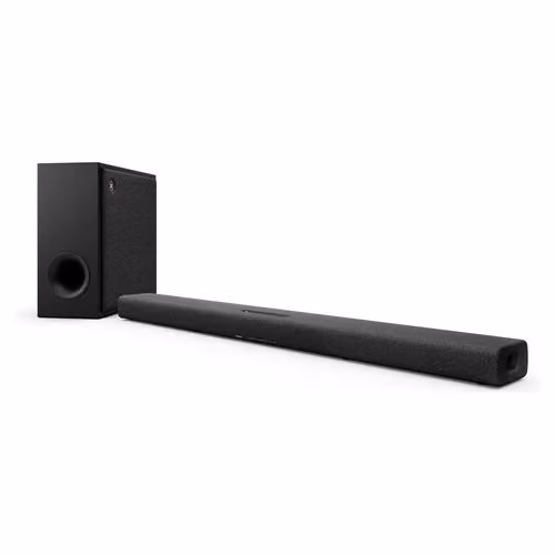 Soundbar Yamaha SR-X50A Carbonio 2.1 canali 280 W Grigio e Nero con Bluetooth, Wi-Fi, HDMI e Ottico – 2