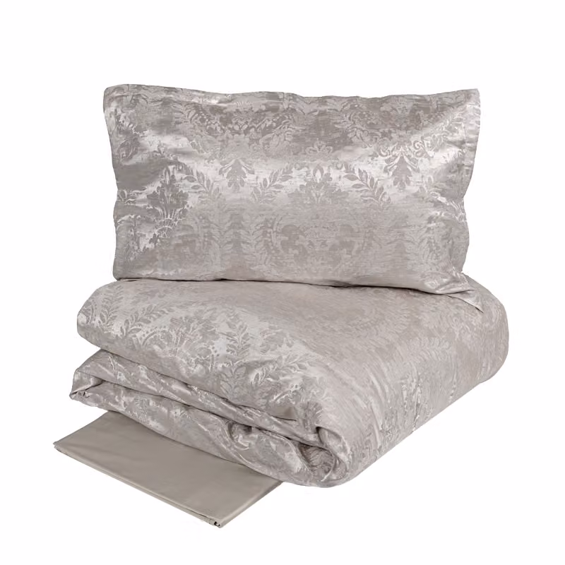 CORDUSIO Completo copripiumino - Taglia: 2 piazze,Colore: CORDUSIO - GRIGIO