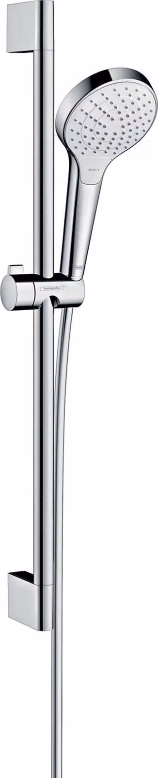 Set doccia hansgrohe Croma Select S Vario "Unica" Crometta 650 mm bianco/cromo, 1 pz.
