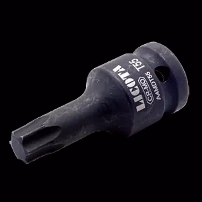Bussola esagonale per Avvitatore a Impulsi 1/2" T60 in Cr-Mo