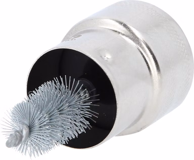 KS TOOLS Spazzola per la pulizia dei morsetti della batteria e dei terminali 120 mm - 700.1197