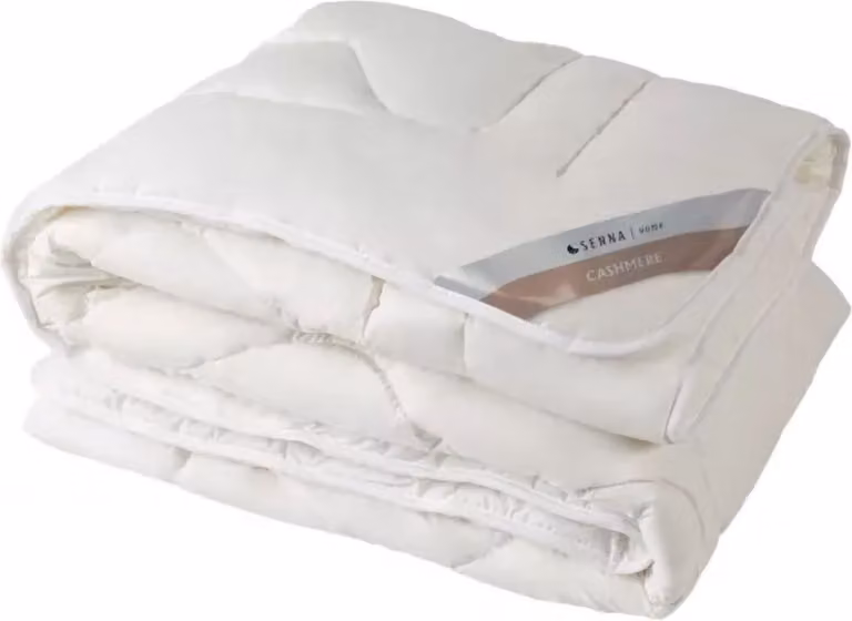Piumino, piumino per tutte le stagioni 200x220 KASZMIR Senna Home, naturale, cotone, lana cashmere