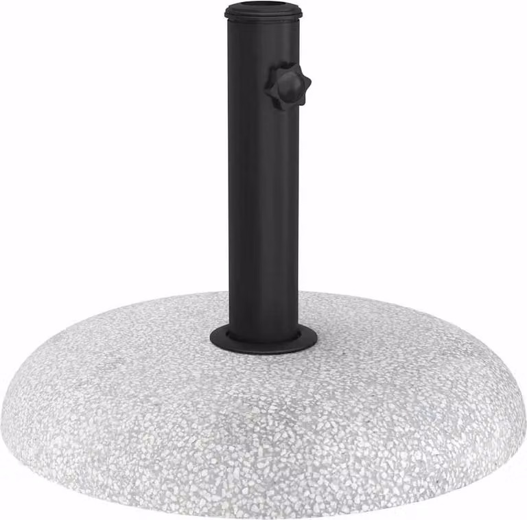 Base per ombrellone 20,9kg Grigio chiaro Calcestruzzo Rotondo