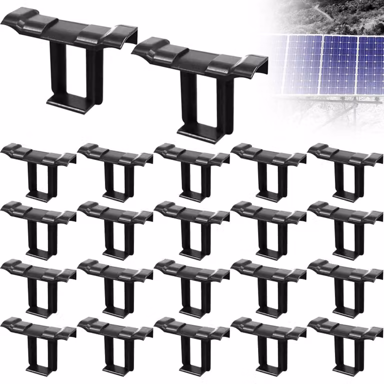 Clip per il deflusso dell'acqua per pannelli solari, 22 pezzi, 30 mm