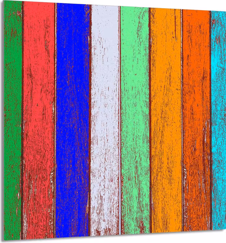 GLASPLATTE FÜR KÜCHE 60x65 Bunt