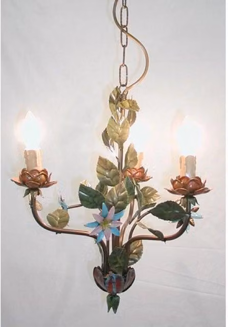 LAMPADARIO CAMELIA A 3 LUCI LANTERNA APPLIQUE LAMPIONE LAMPADE
