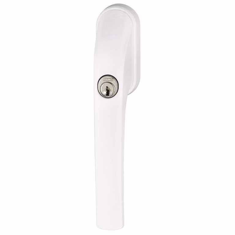 ABUS Maniglia per finestra con serratura FG300 AL0145, 37380 - Bianco