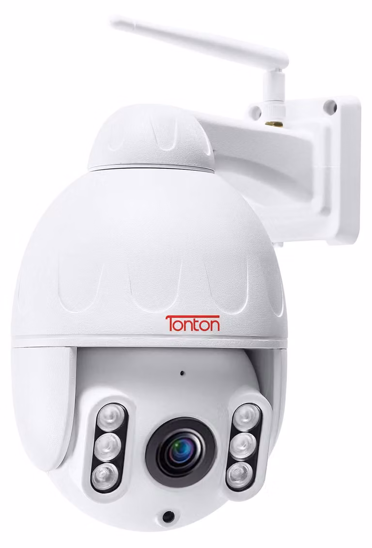 Telecamera IP a cupola da esterno, risoluzione 1080P, con audio bidirezionale e visione notturna