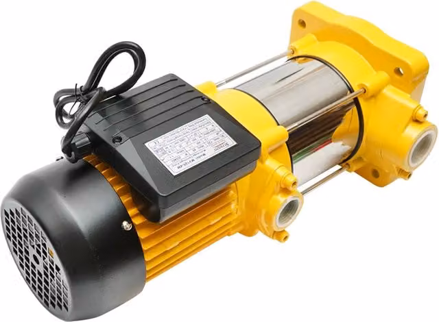 Pompa per il reflusso dell'acqua di superficie multistadio 1100W, 220V, 120L/min, H50m IP44 Breckner Germany.