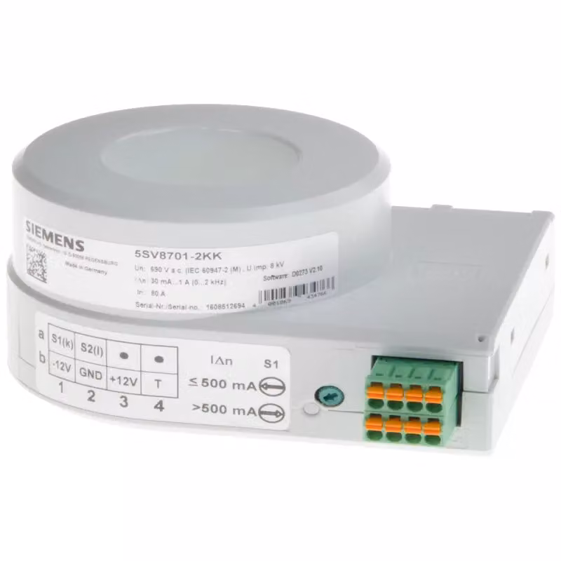 Siemens 5SV8701-2KK, 413 g, 120 mm, 160 mm, 80 mm, 396 g