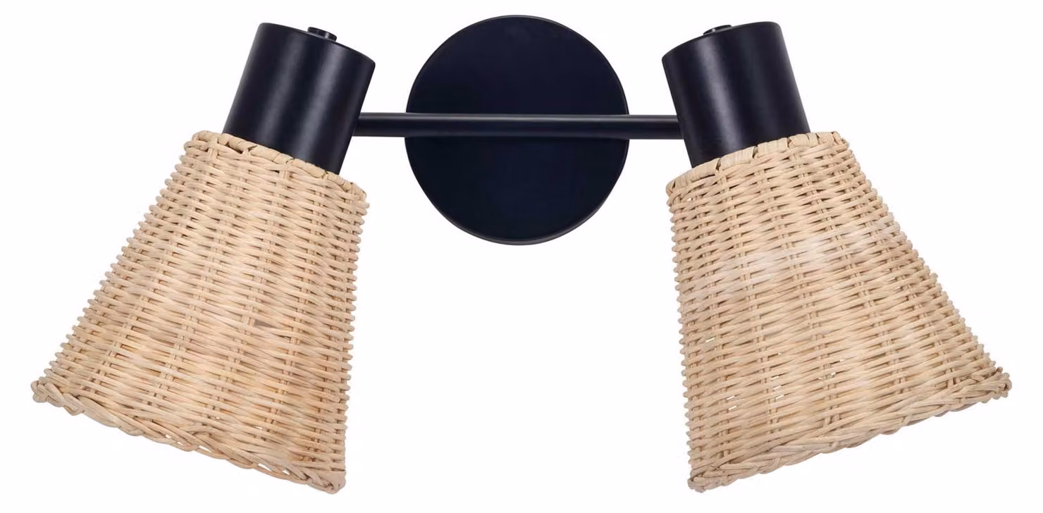 Plafoniera LEDS C4 Nature - 45 W, nera