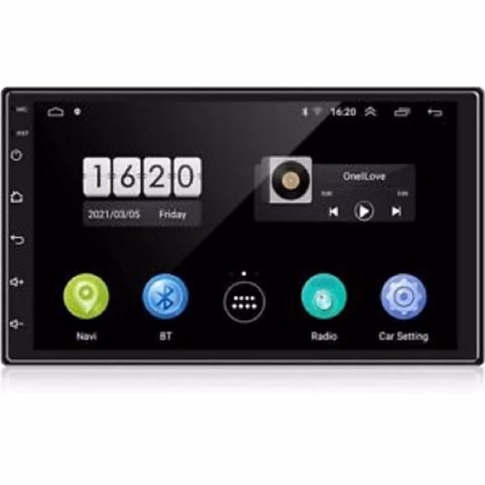 Autoradio Universale Trade Shop Traesio Ctc-7801 con Schermo da 7 pollici Android 10, 2GB RAM, 32GB ROM, Bluetooth, Wifi e GPS, Colore Nero – 2