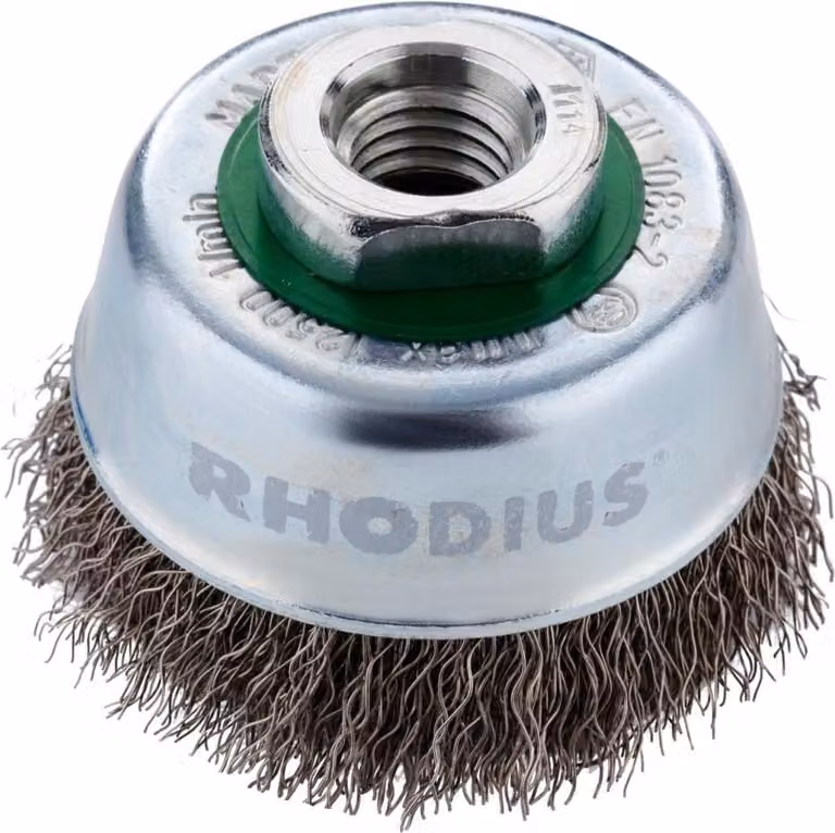 RHODIUS spazzole per tazze in acciaio inox/acciaio/NE-metalli ETBW 1 pezzo