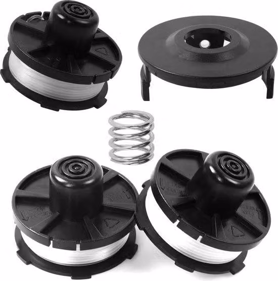 Bobine di filo di ricambio per tosaerba a batteria, 3 pezzi, Ø 16 mm