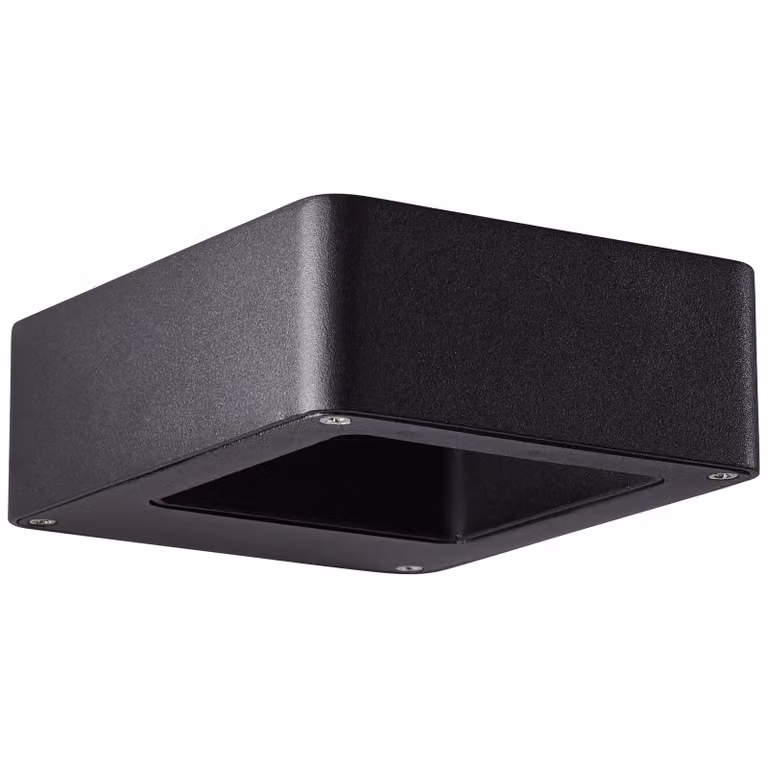 BRILLANTE applique da esterno a LED Golda | luce da esterno moderna e decorativa | nero | 14,5x12 cm | 1x 7W LED integrato | 660 lm | 3.000 K | IP54