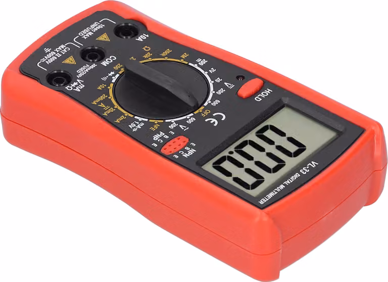 Multimetro, multimetro elettronico, multimetro digitale, tester elettrico, misuratore elettrico, misuratore di prova della tensione