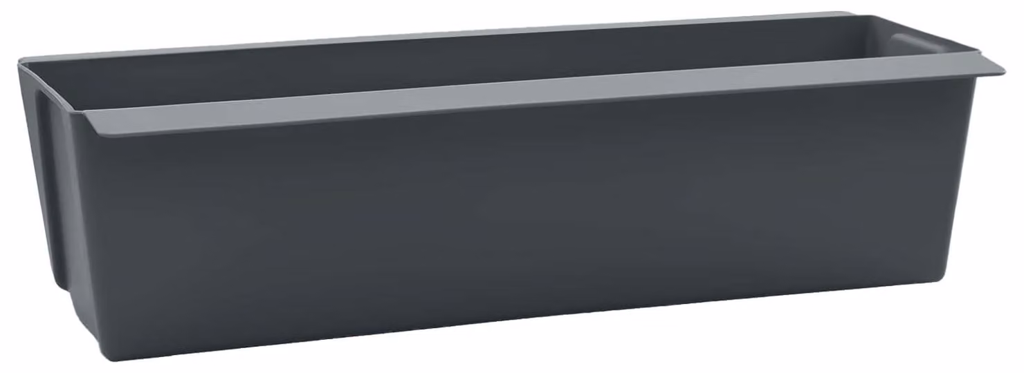 Fioriere per Euro pallet 24 pcs Grigio 36 x 13,5 x 9,5 cm