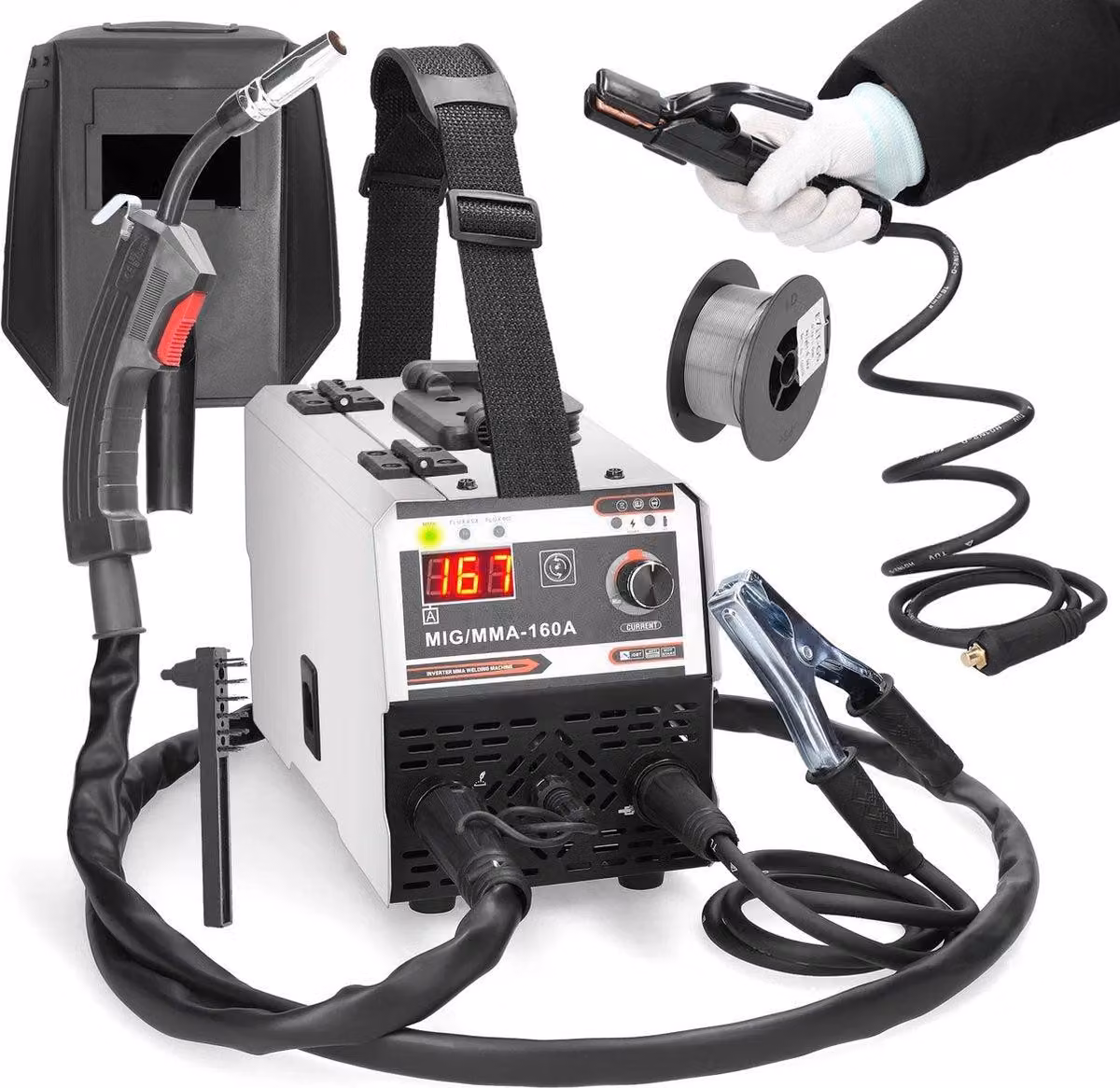 Lasmachine - Alimentazione del filo - 220V - Regolabile