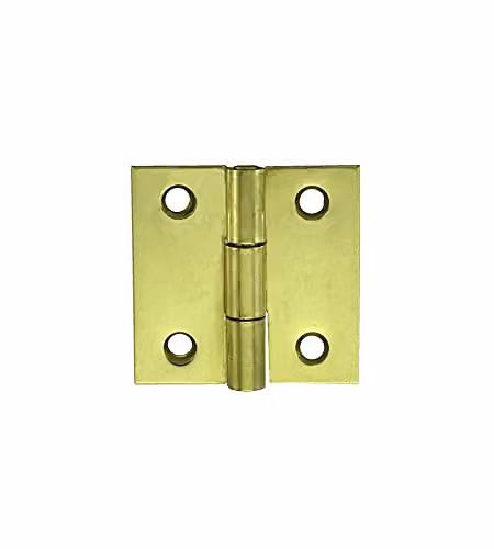Cerniere quadre 30 x 30 mm zincate giallo