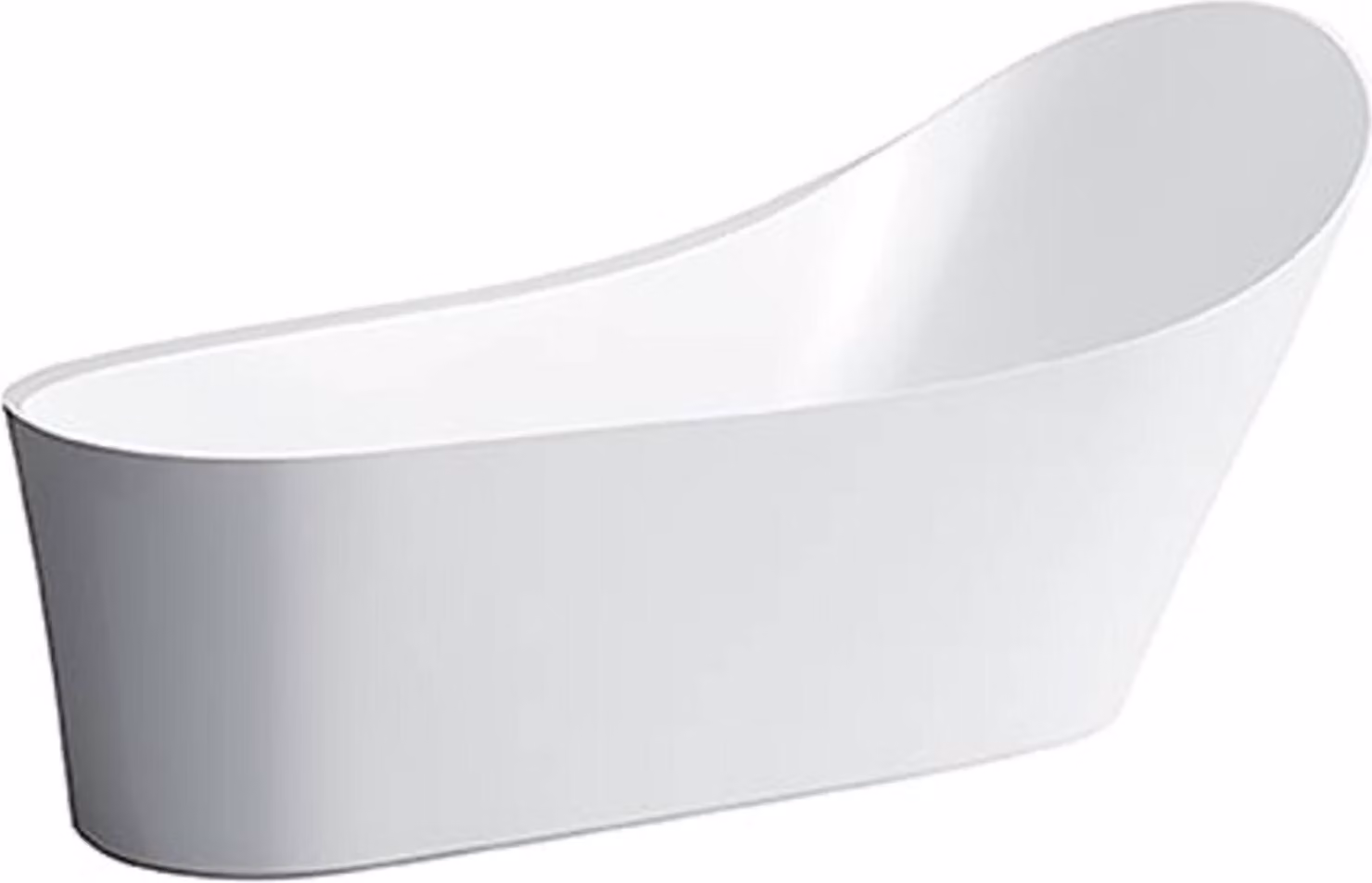 LAUFEN Baignoire Palomba pose libre 1835x960x540 blanc, sans éclairage sous leau, H2458020000001, H2458020000001
