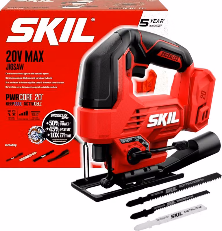 Skil 20V 3421 CA Seghetto alternativo a batteria (senza vano batteria)