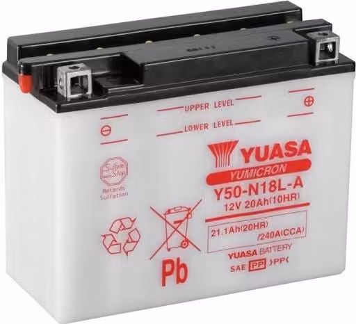BATTERIA YUASA Y50-N18L-A 12V 20 Ah