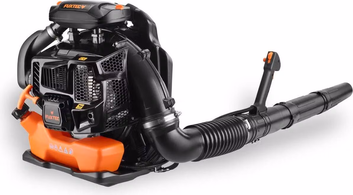 Soffiatore a scoppio professionale a zaino FUXTEC FX-LBP165T motore a benzina soffiafoglie a spalla