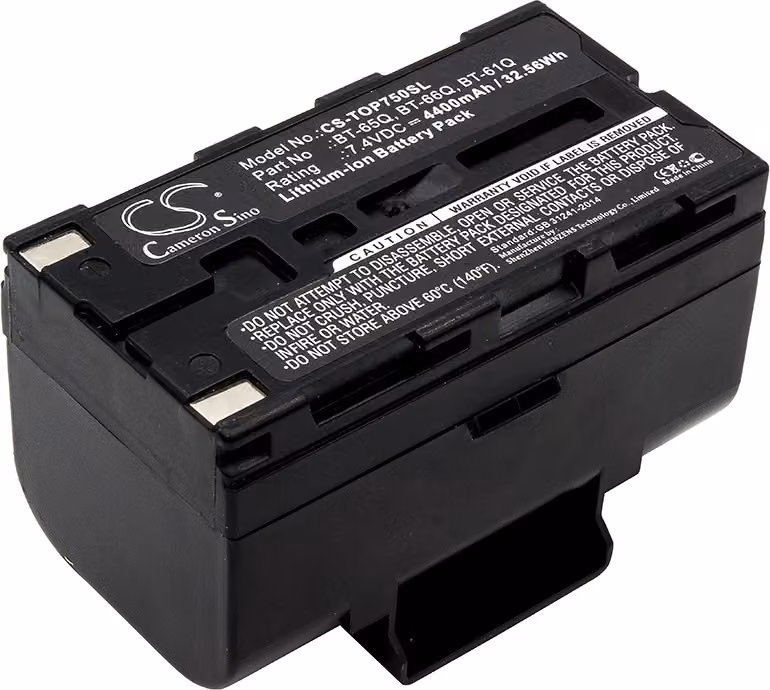 TECHTEK Batteria compatibile con [Topcon] FC-100, FC-120, FC-200, FC-2000, FC-2200, FC-2500, FC100, FC2000, Field Controller FC100, Field Controller