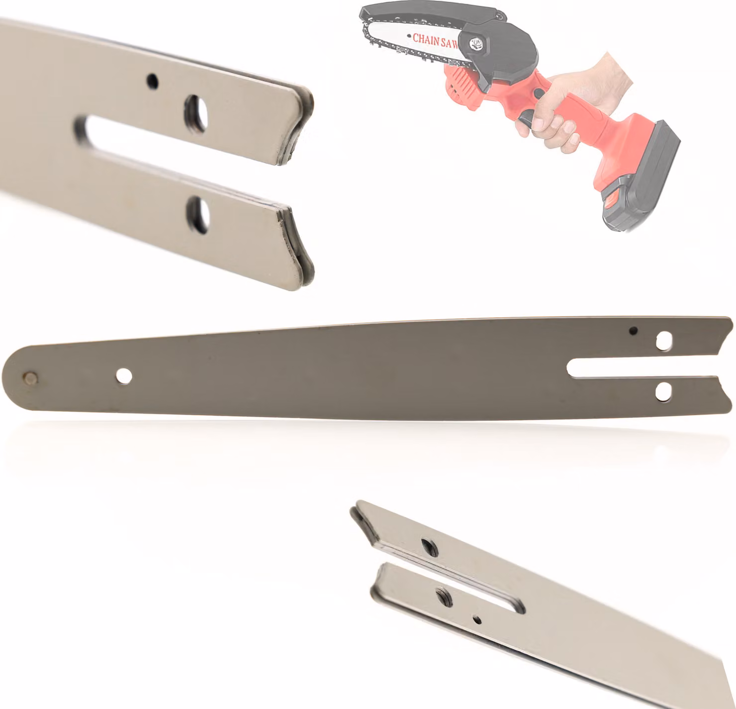 Rosfix Lama da 12" per Sega Elettrica – 35,5 cm, Passo 3/8", Scanalatura 1,3 mm | Acciaio Temprato, Resistente, Adatta a Seghe da 12 Pollici