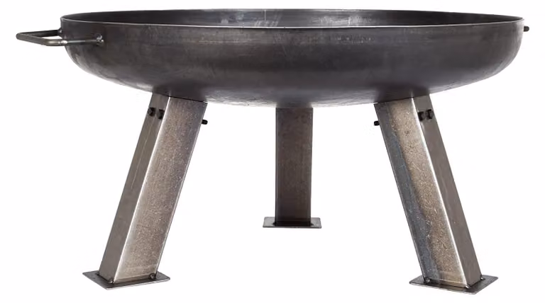 Focolare da esterno piccolo - Acciaio verniciato - Diametro 65 cm - Peso 6,8 kg - Modello rotondo