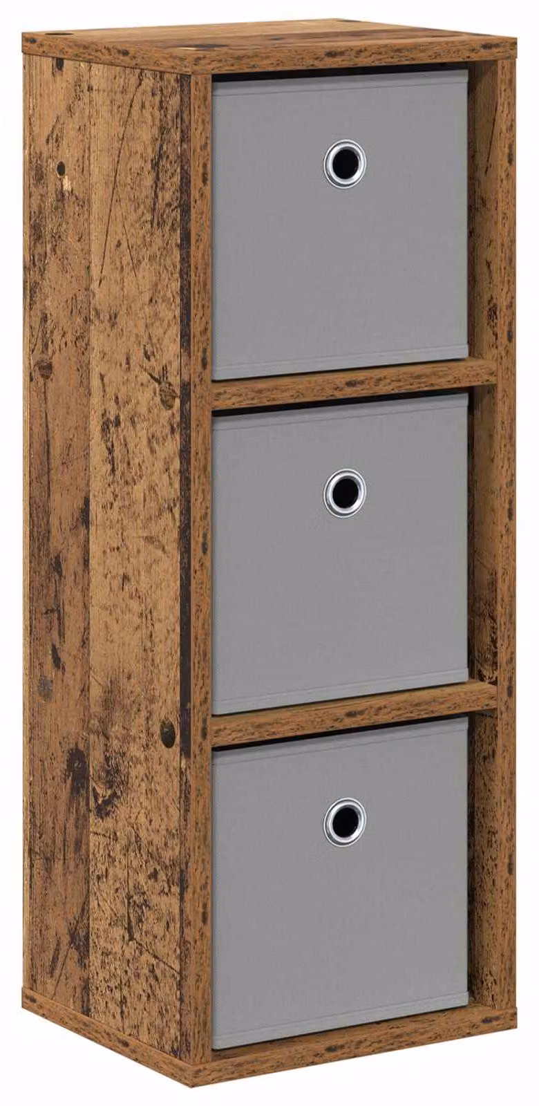 Credenza con cassetto Legno vecchio 25,5 x 22 x 69,5 cm
