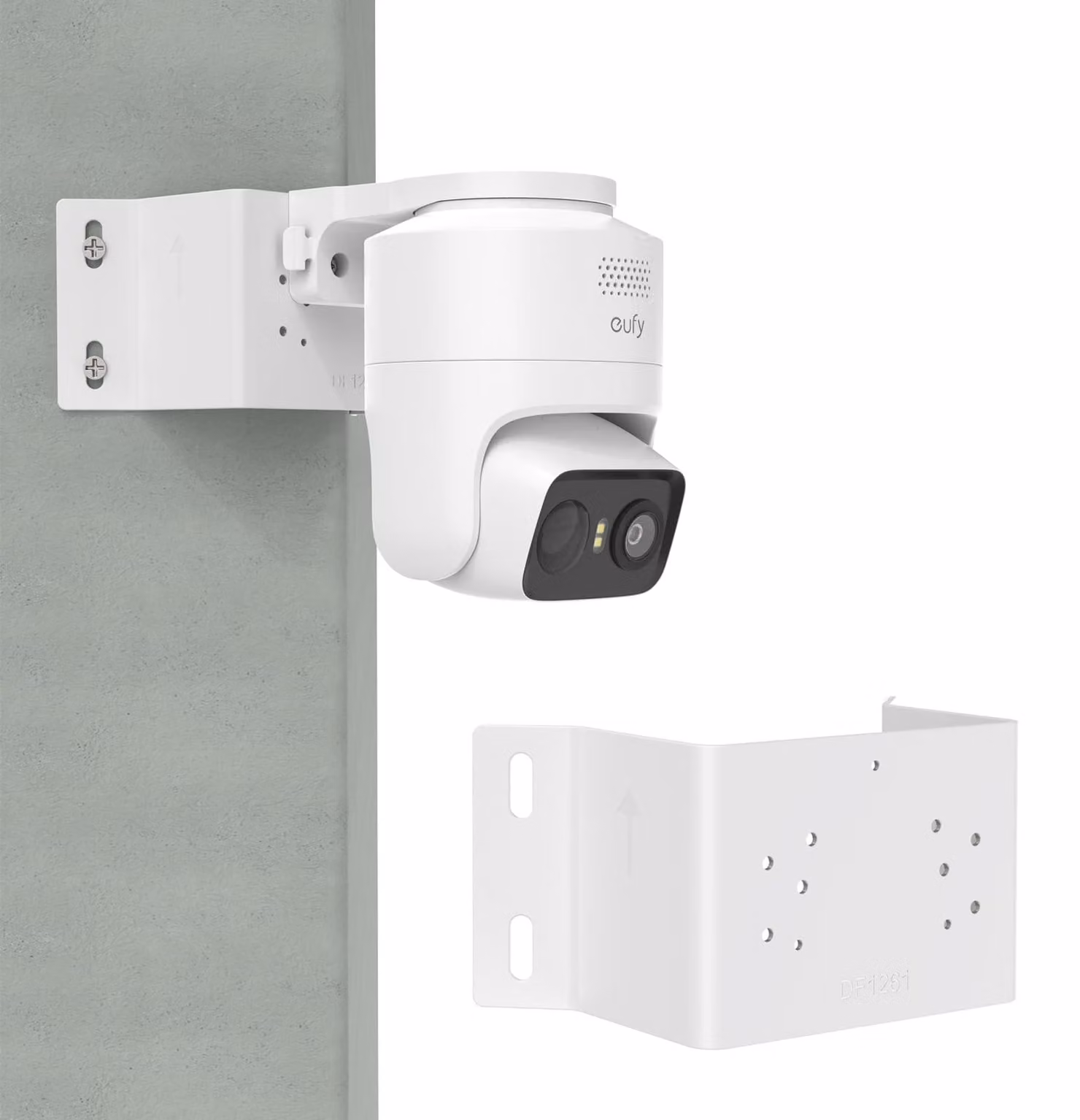 Supporto angolare in alluminio per telecamere di sicurezza