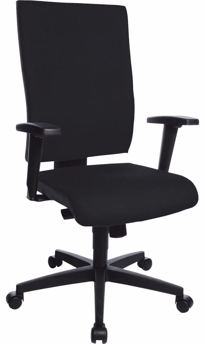 Sedia da ufficio / sedia girevole Topstar Light Star 20 Al.T2 Nero
