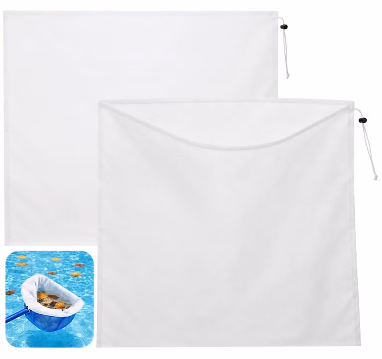 Set di 2 sacchetti filtranti di alta qualità per aspirafango per piscine