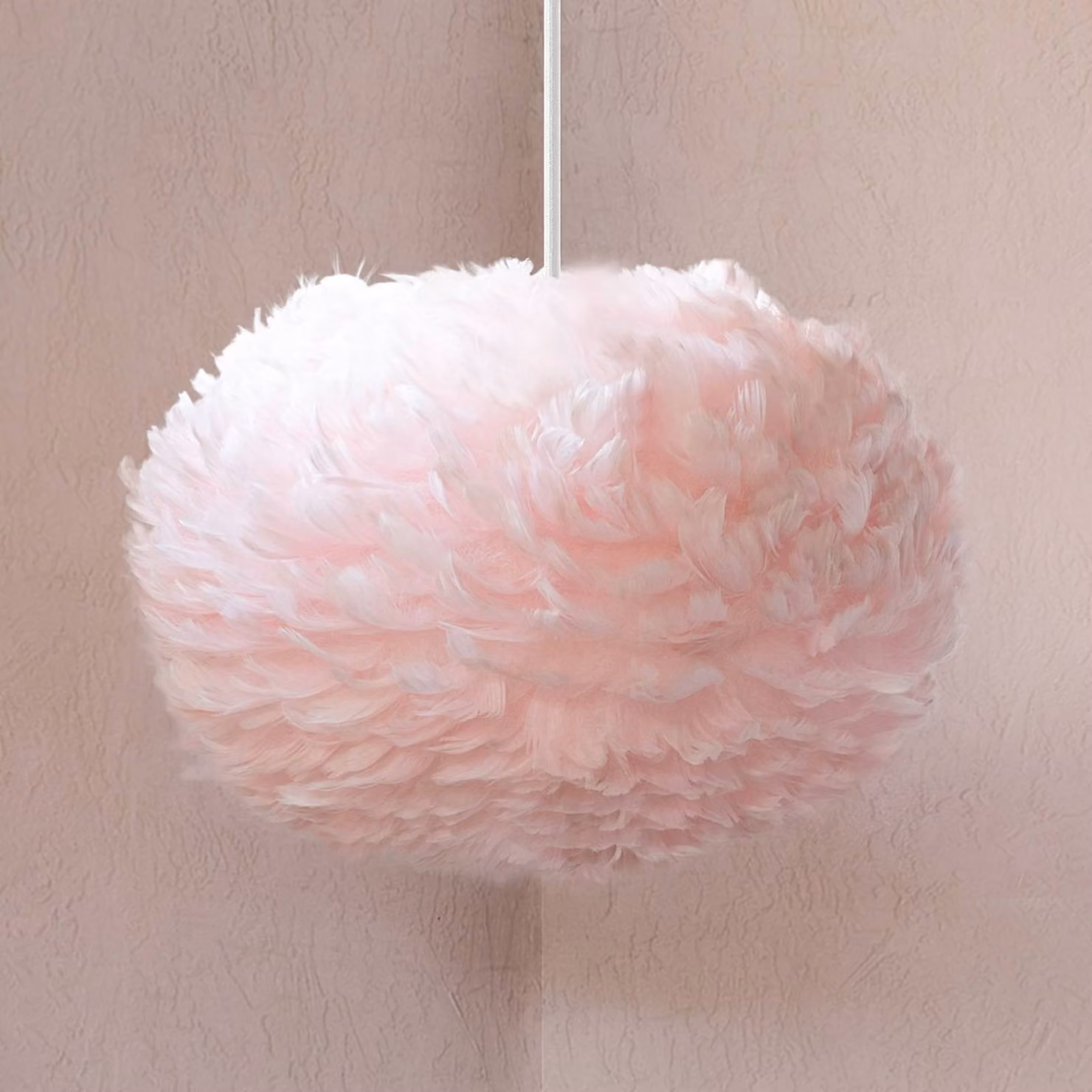 UMAGE Lampada a sospensione Eos, dimmerabile, Violetto / Fucsia / Rosa, Soggiorno / Sala da pranzo, Design, Lampada a sospensione