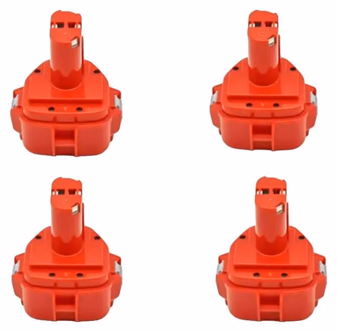 Batterie di ricambio, Ni-MH, capacità 9800mAh, 12V 9800mAh - confezione da 4 pezzi