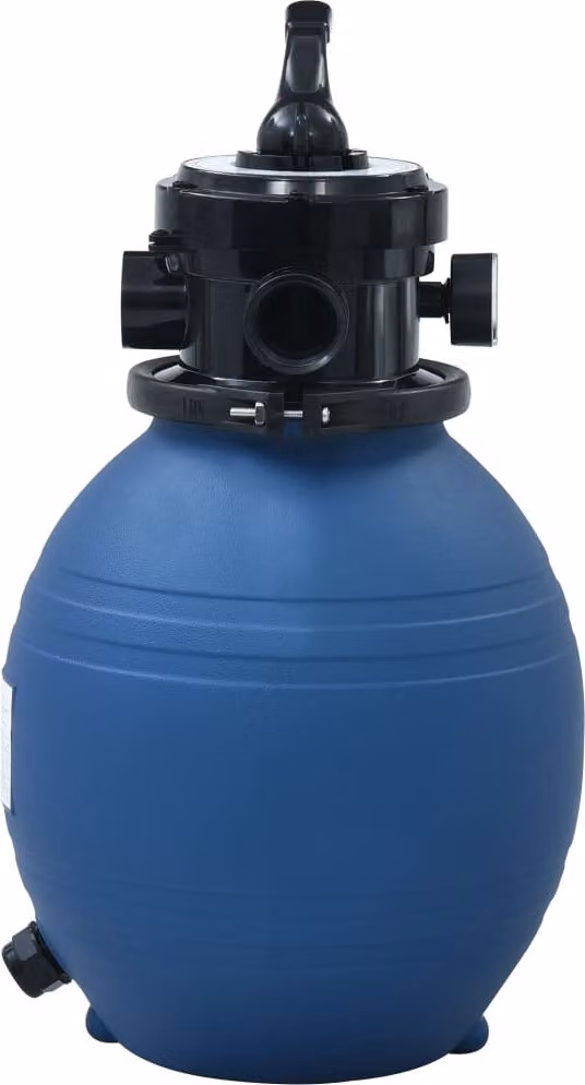 Filtro a Sabbia per Piscine Valvola a 4 Posizioni Blu 300 mm