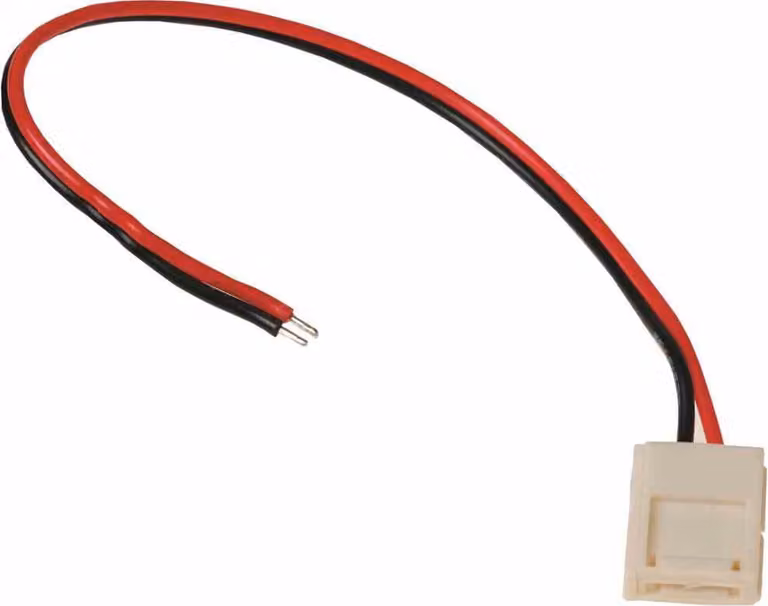Connettore per strisce LED monofaccia 2 pin 8mm Eko-light EKPZ716