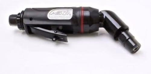 Smerigliatrice angolare pneumatica 6 mm Asta, ideale per lavori di smerigliatura e lucidatura, design compatto e leggero, alte prestazioni, facile da usare e durevole per uso professionale.