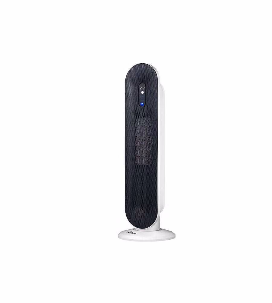 Termoventilatore a torre in ceramica Ardes Tatanka nero con timer e termostato 1200W – 2