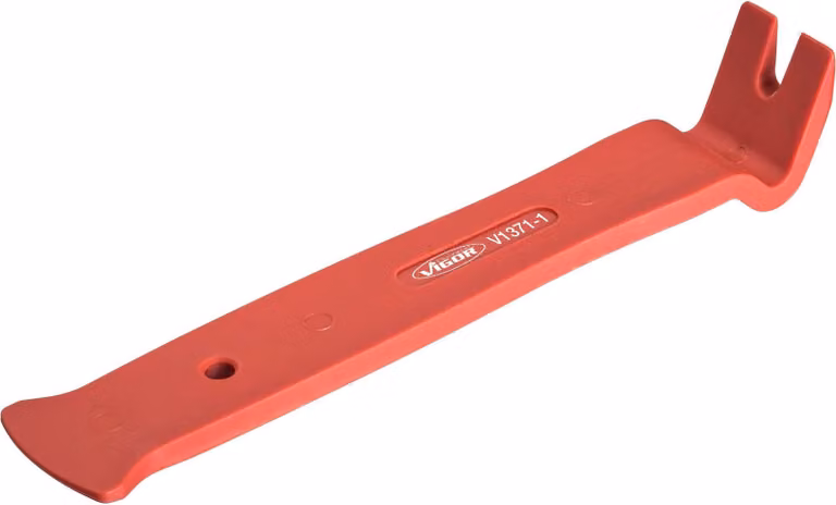 VIGOR Leva di sgancio e sganciatore per clip, modello largo con angolazione su un lato V1371-1