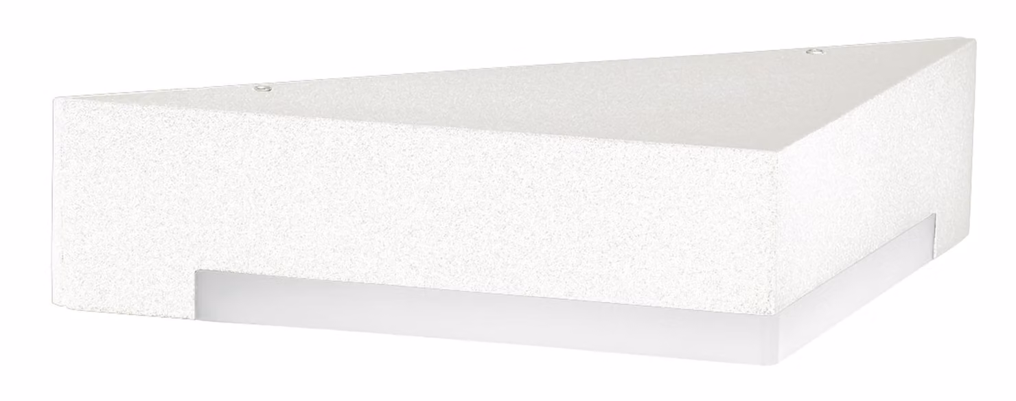 Lampada da parete e da soffitto Albert n. 0333, bianca
