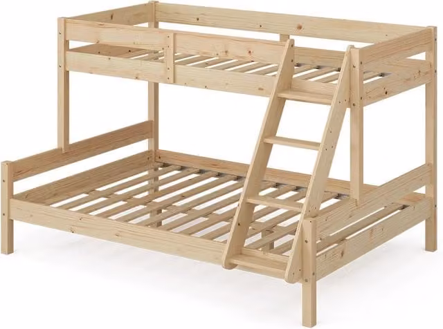 Letto a castello Everest Legno 140x200 / 90x200 cm Vitalispa