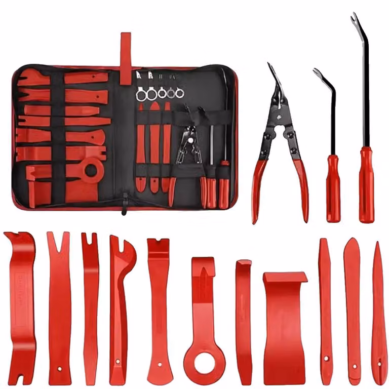 Set di strumenti per la rimozione di pannelli, design ergonomico, custodia portatile, modello YSCXGJ-R