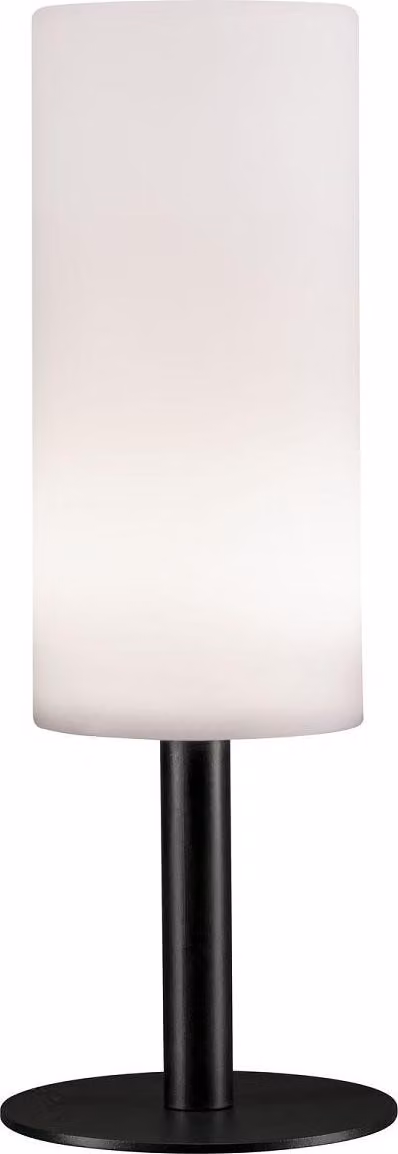 Lampada da esterno Paulmann, lampada da tavolo portatile modello Pipe, grado di protezione IP44, 3000K, 90 lumen, 5V, ricaricabile tramite USB, con funzione di dimmerazione