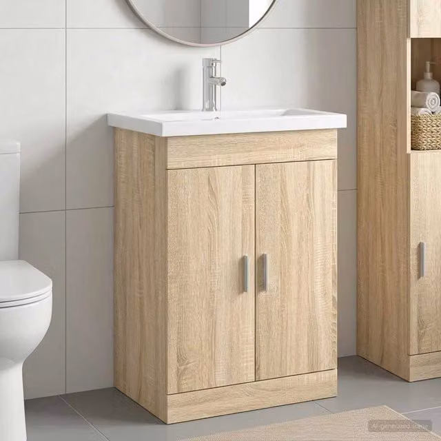 Set di mobili per il bagno Rovere Sonoma 61 x 40 x 84,5 cm 3404352